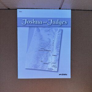 New Abeka Joshua And Judges Student Tests Grade 8 Bible Homeschool Test Booklet